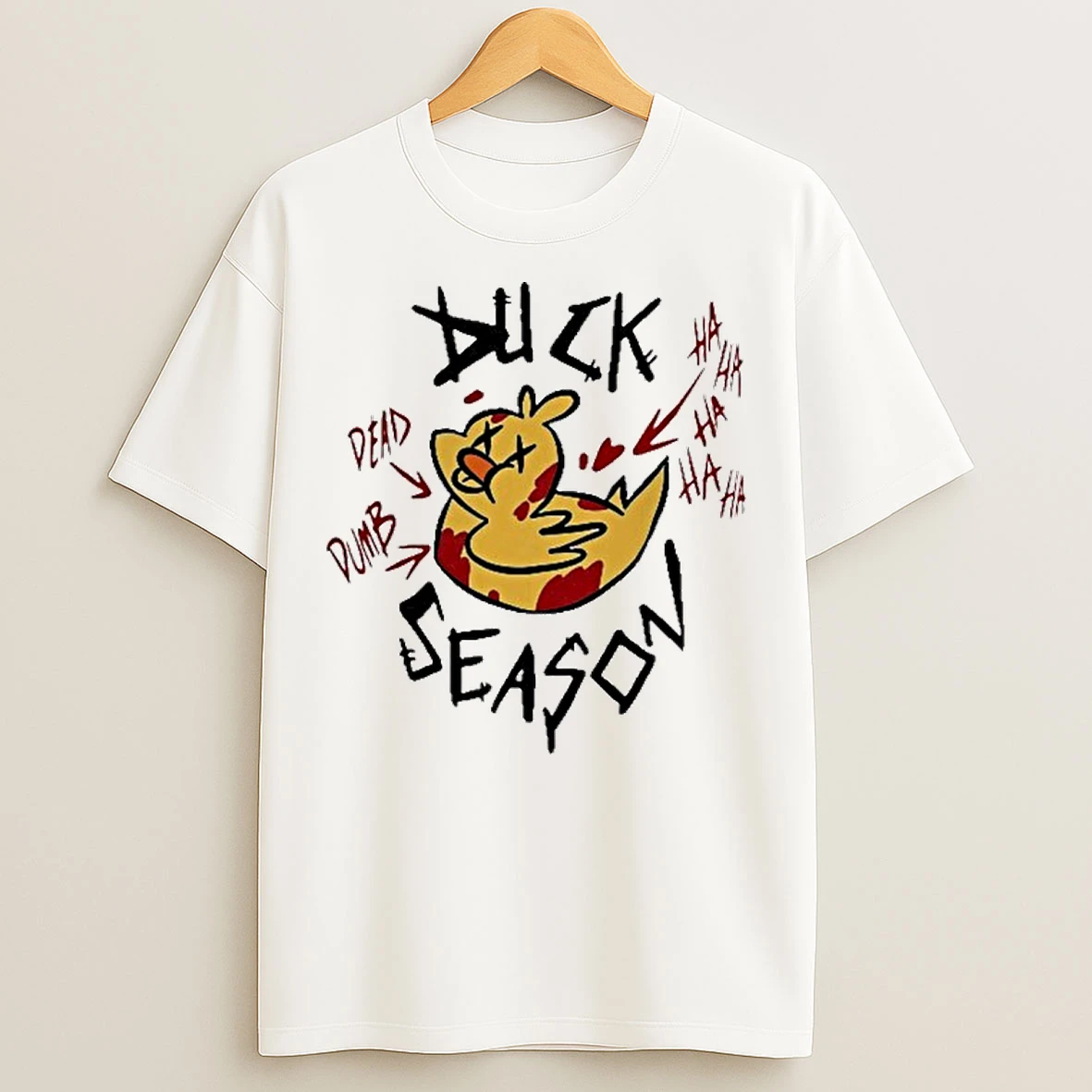 Classic Duck Season Hazbin Hotel T Shirts