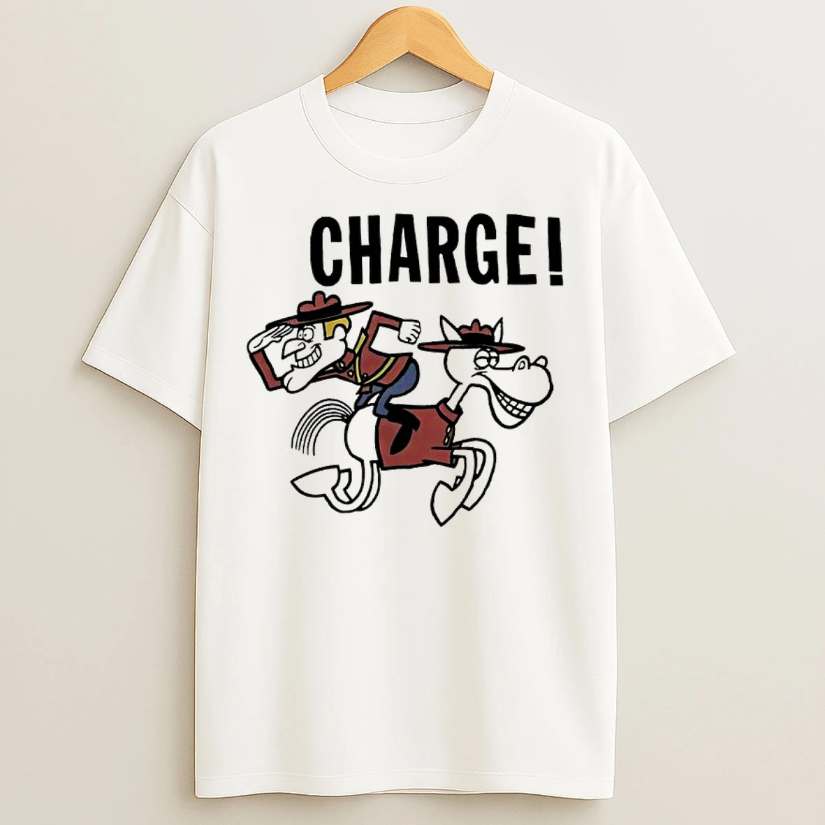Classic Dudley Do Right Charge T Shirts