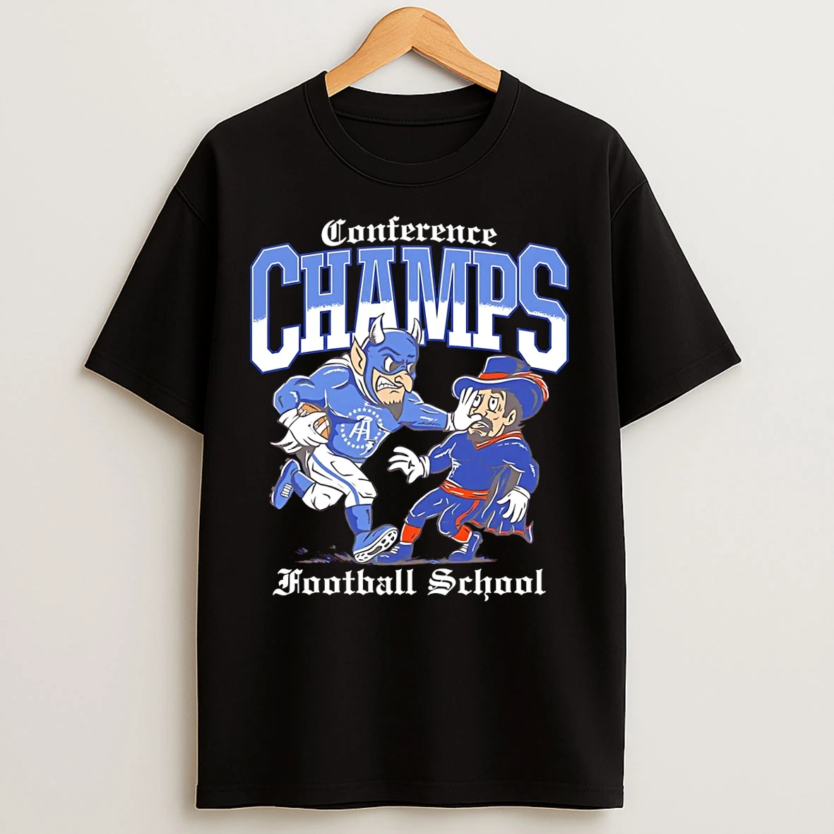 Classic Duke Blue Devils Beat Virginia Cavaliers 2025 Conference Champs Stiff Arm T Shirts