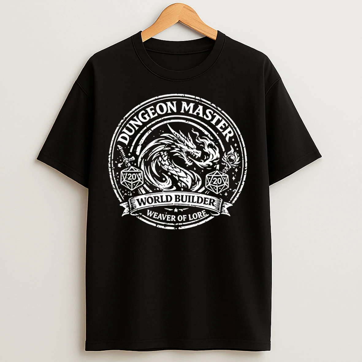 Classic Dungeon Master World Builder Weaver Of Lore T Shirts