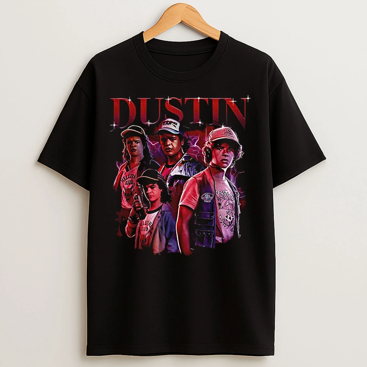 Classic Dustin St Stranger Christmas Grahic T Shirts
