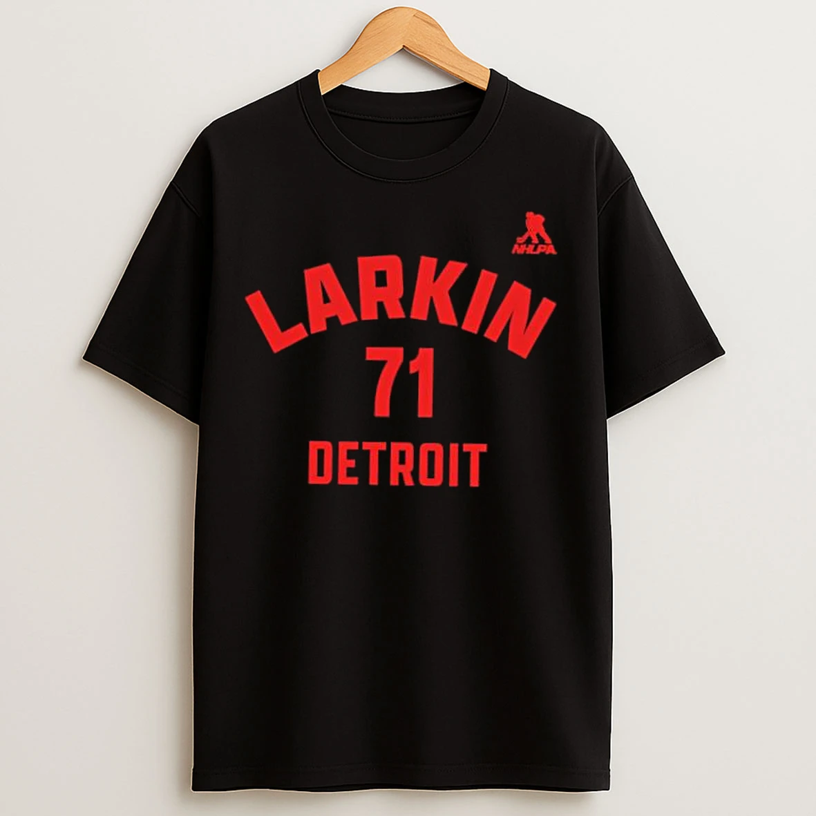 Classic Dylan Larkin Detroit Name And Number 71 T Shirts