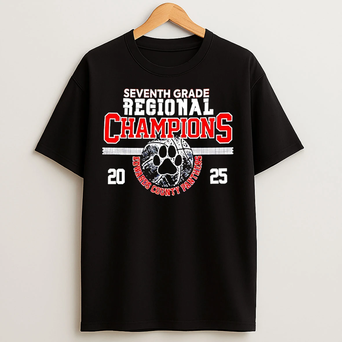 Classic Ec Panthers Seven Grade Regional Champions 2025 T Shirts