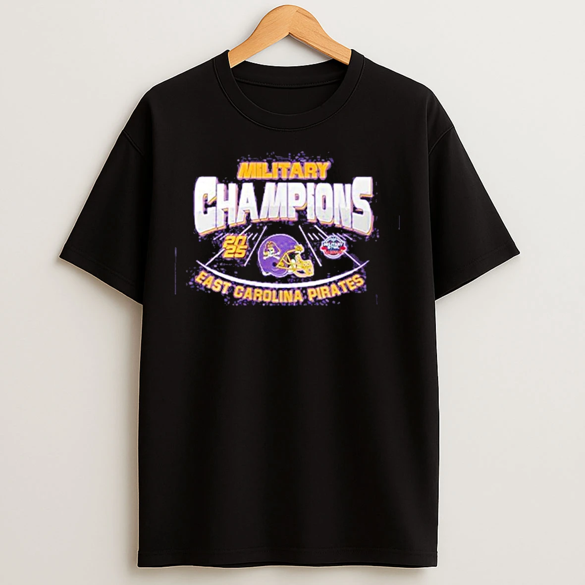 Classic Ecu Football Ncaa Military Bowl Champions 2025 Classic T Shirts