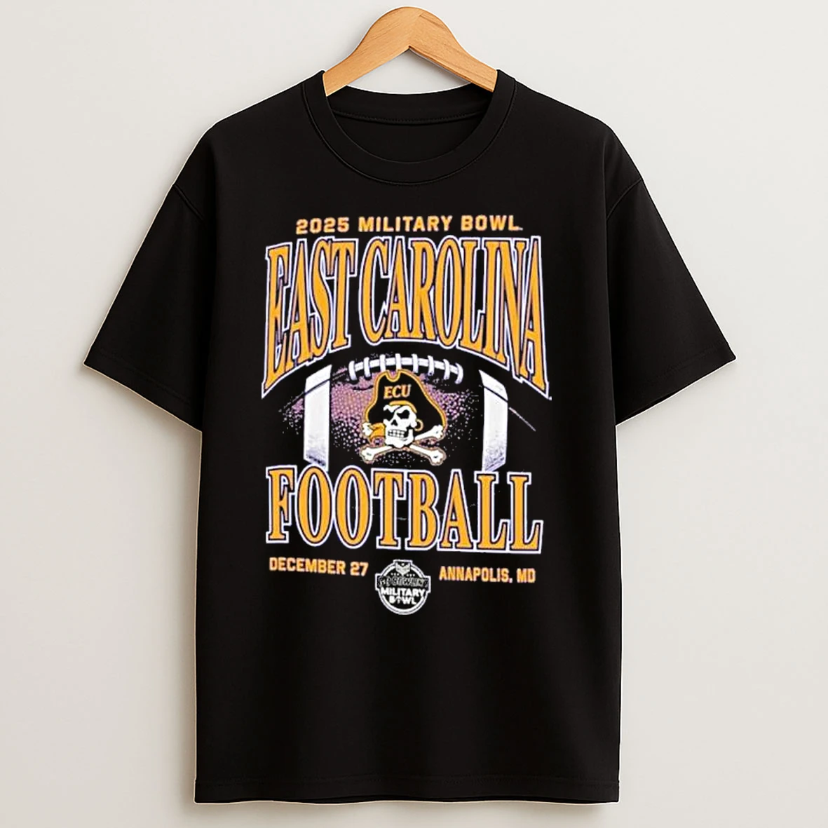 Classic Ecu Pirates 2025 Military Bowl December 27 T Shirts