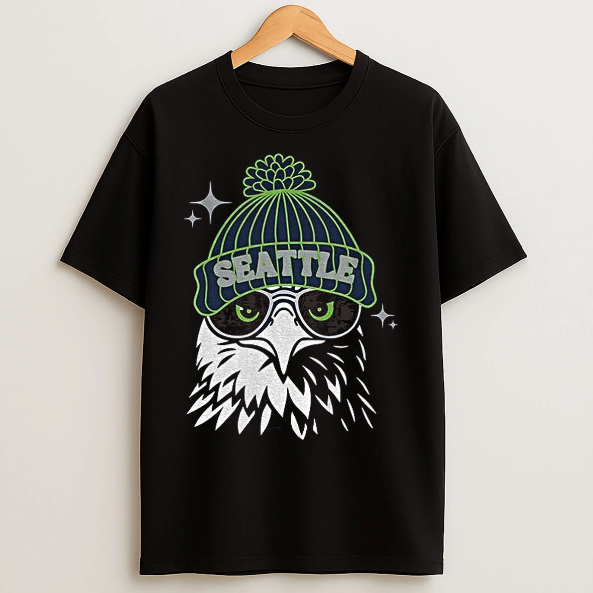 Classic Eagle Seattle Seahawks Football 2025 T Shirts
