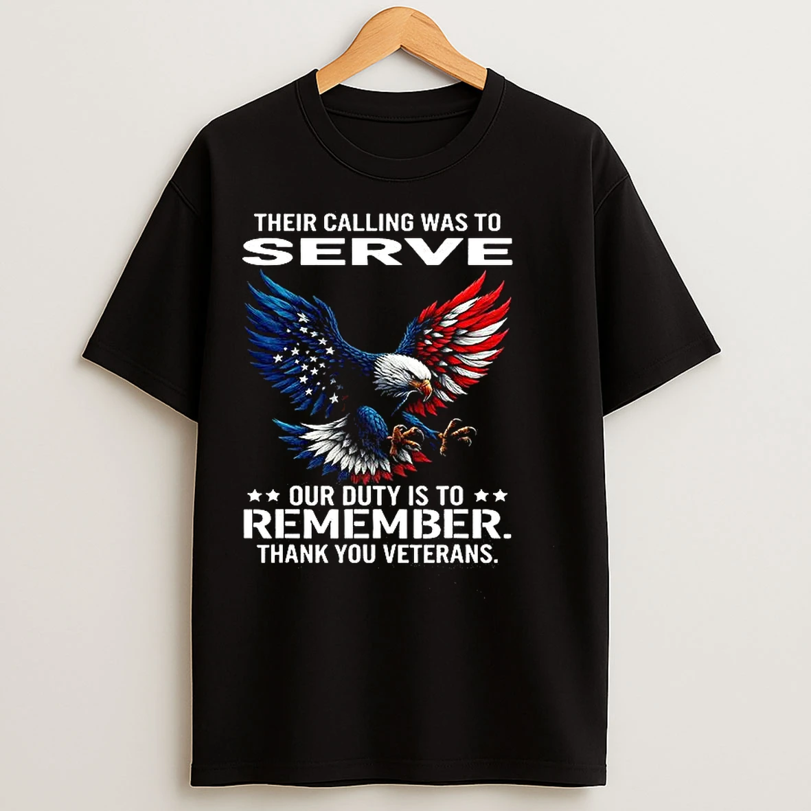 Classic Eagle Their Calling Was To Serve T Shirts
