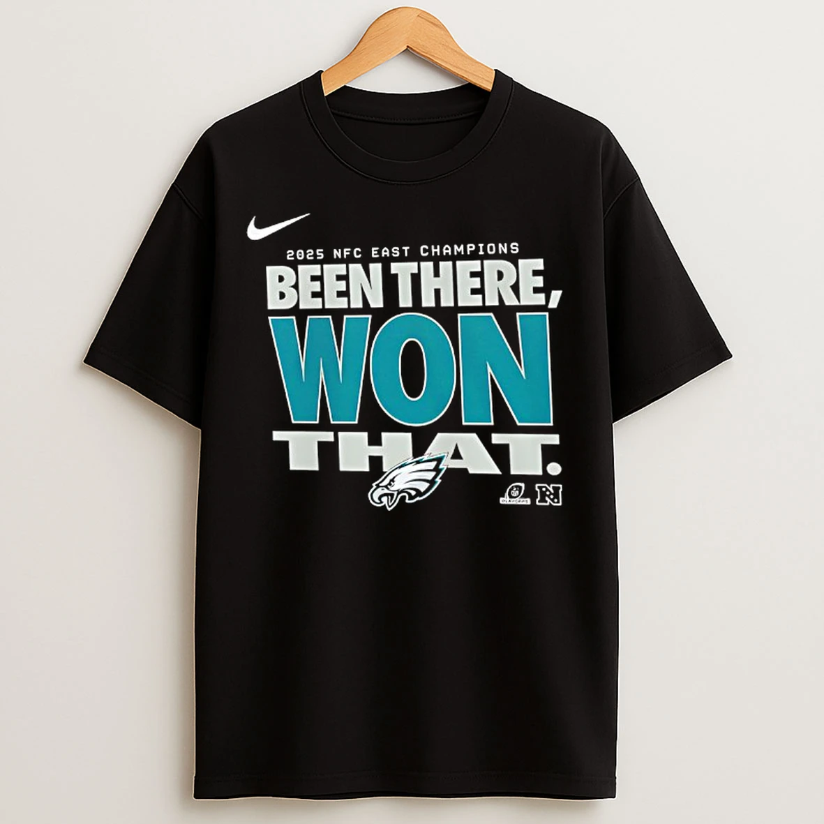 Classic Eagles 2025 Nfc East Division Champions Been There Won That T Shirts