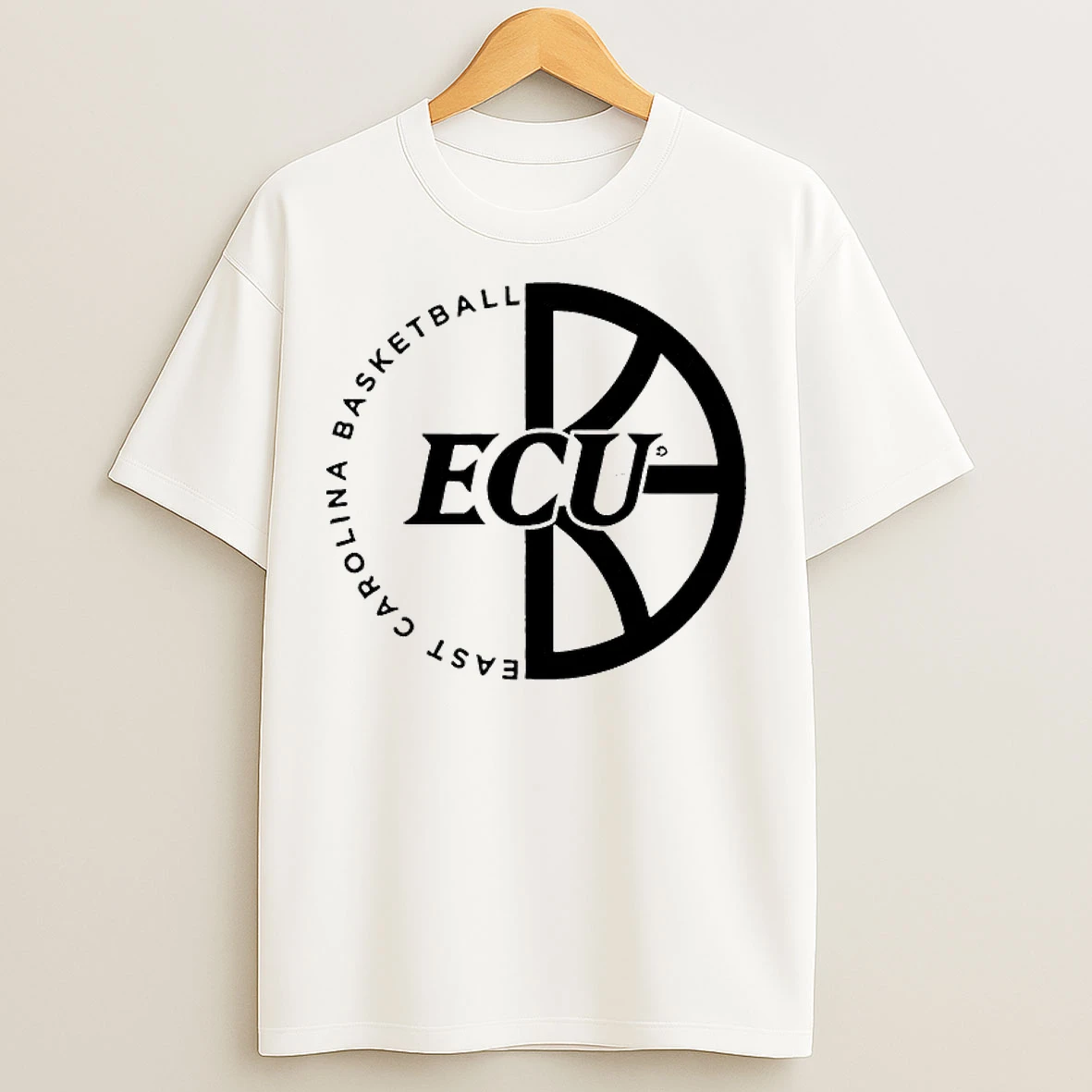 Classic East Carolina Basketball Ecu Logo T Shirts