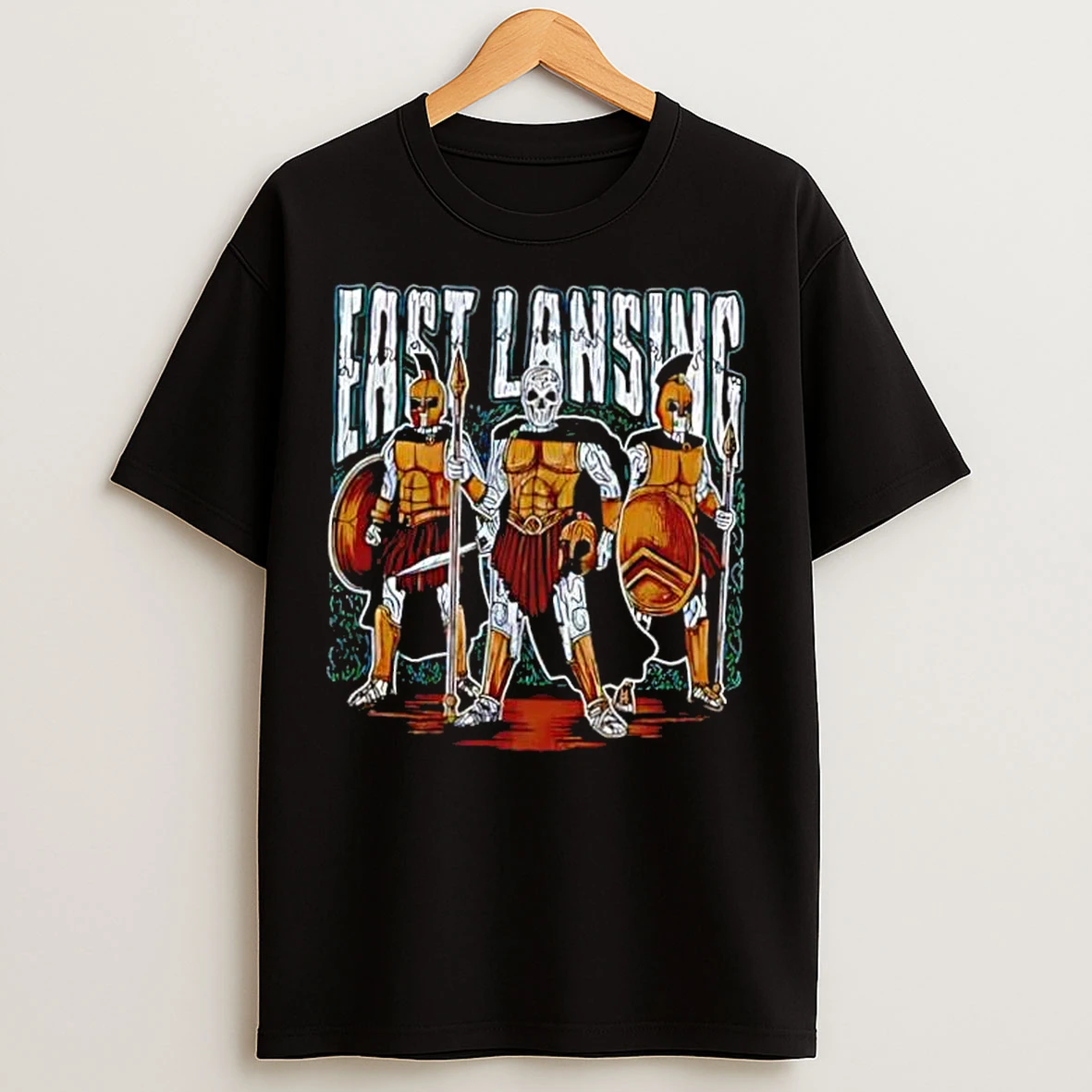 Classic East Lansing Michigan State Combatants Stylish T Shirts
