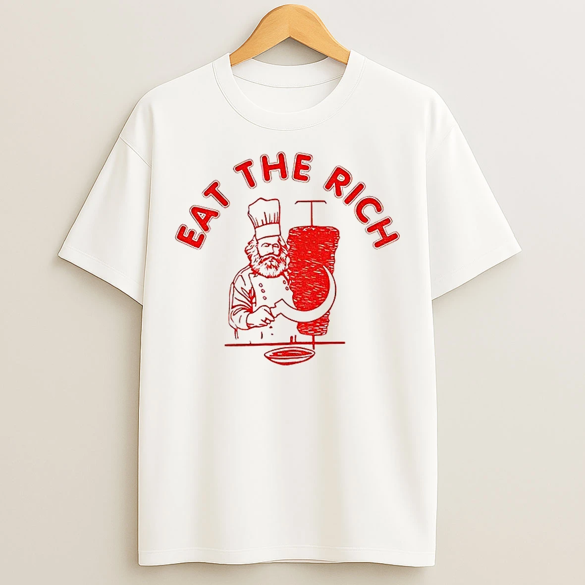 Classic Eat The Rich Kebap Marx Communism T Shirts