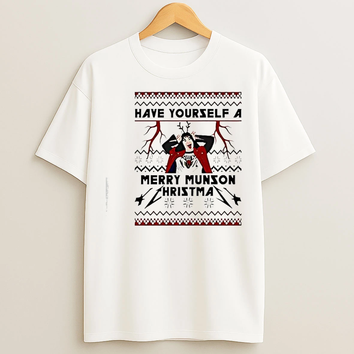 Classic Eddie Munson Christmas Have Yourself A Merry Munson Hristma T Shirts