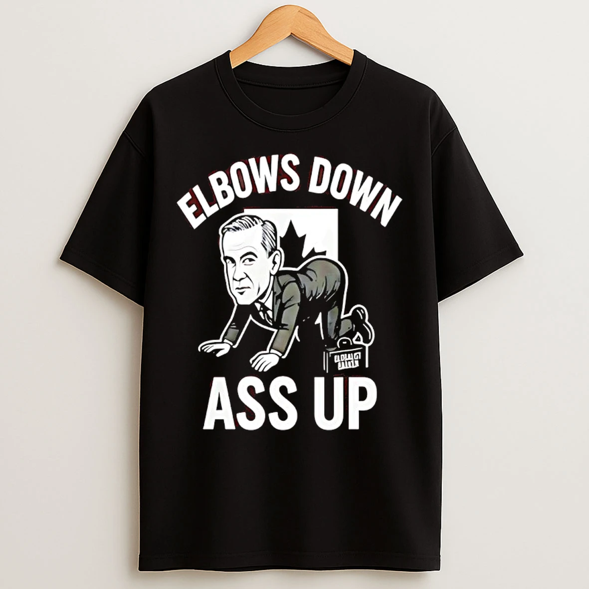 Classic Elbows Down Ass Up Canada Flag T Shirts