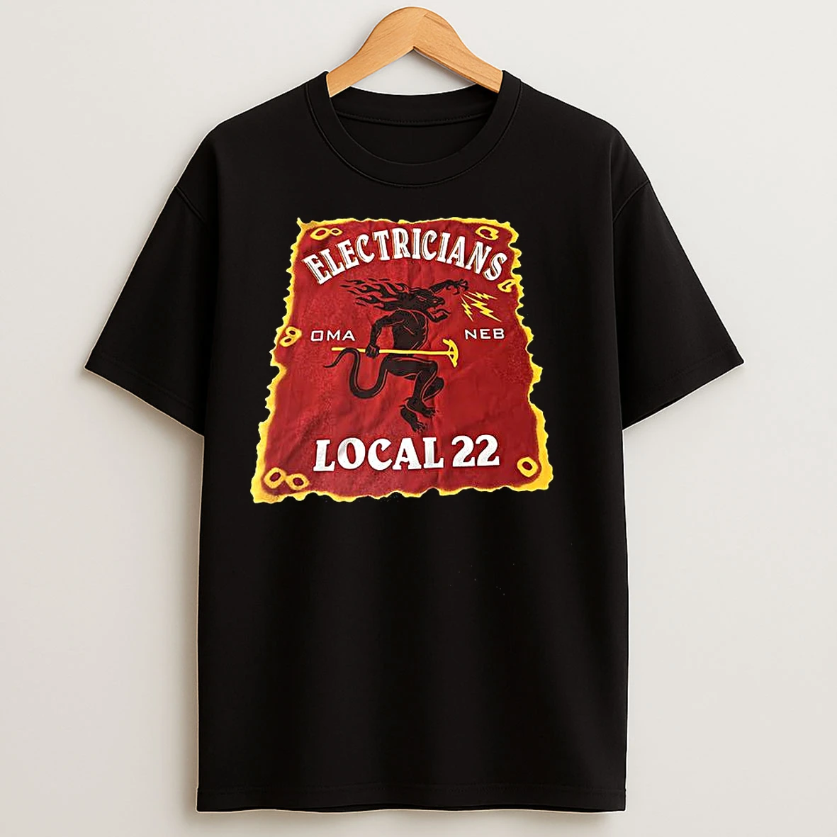 Classic Electricians Local 22 Oma Neb T Shirts