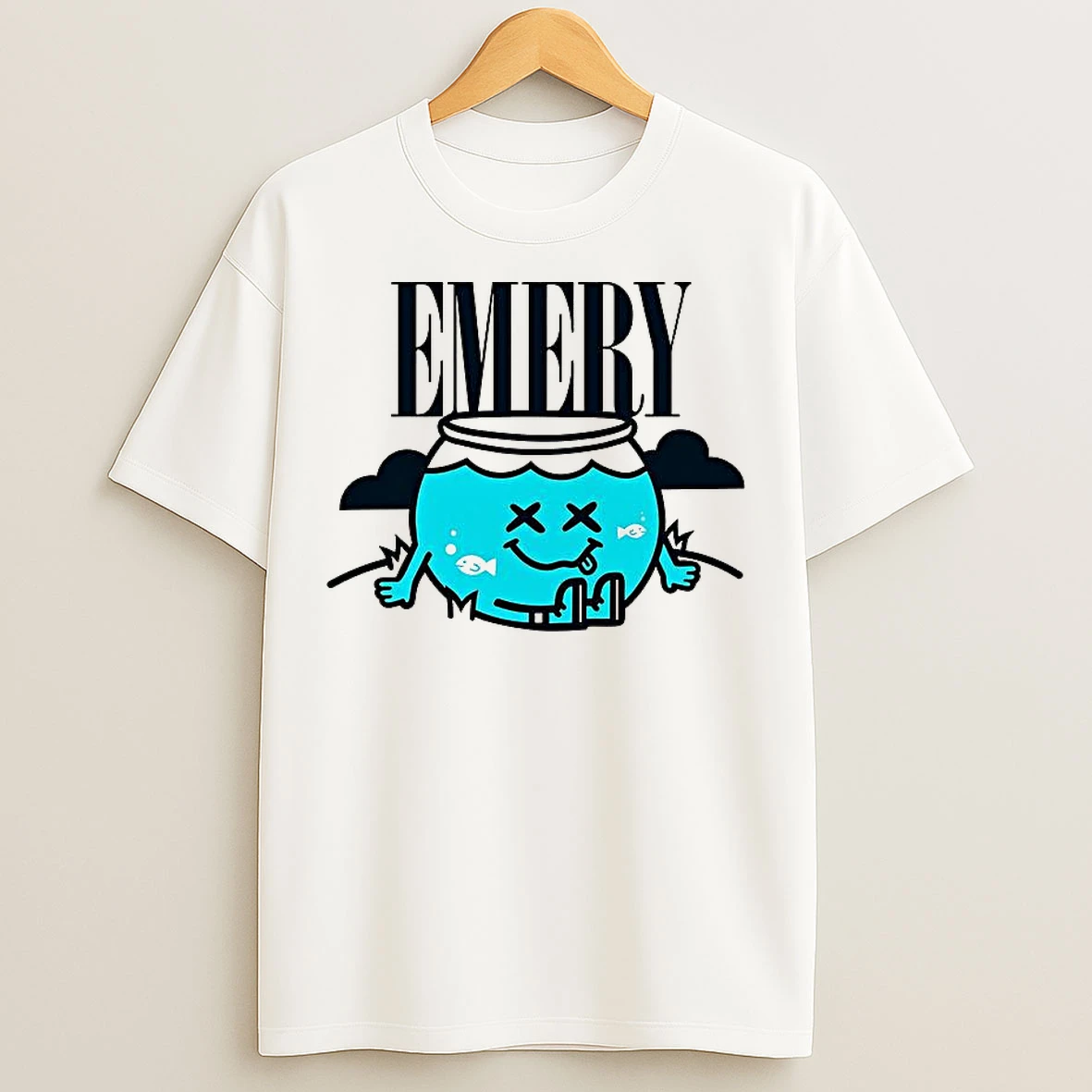Classic Emery Fish Cartoon T Shirts