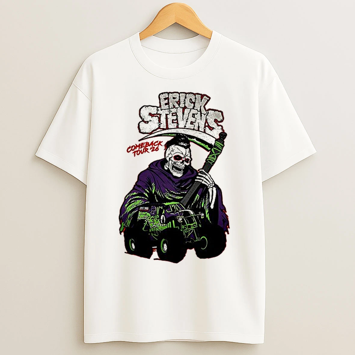 Classic Erick Stevens Comeback Tour 2026 T Shirts