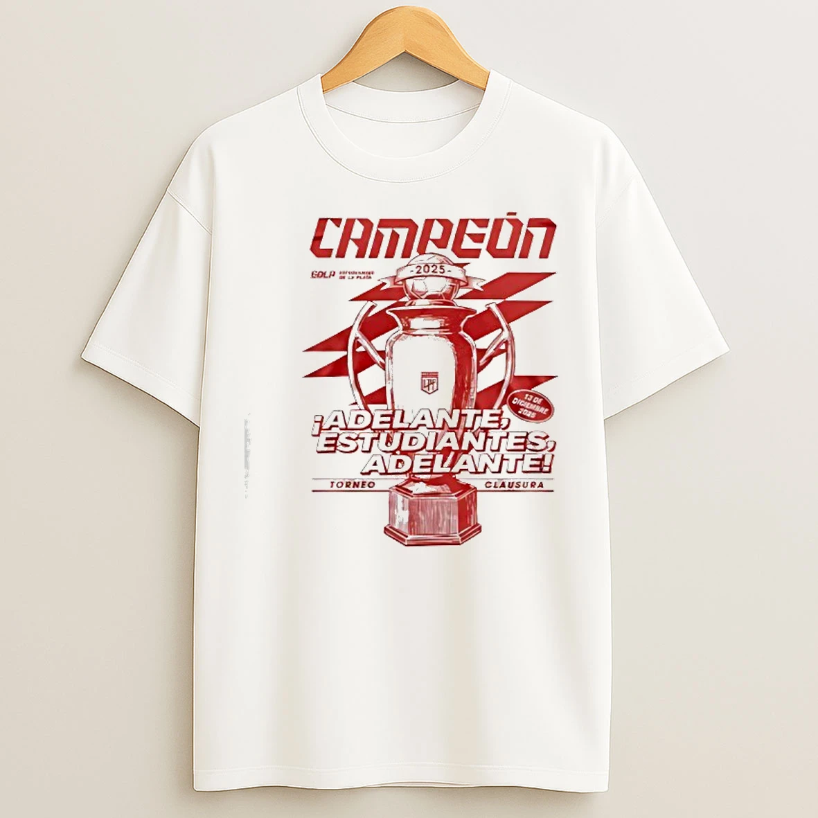 Classic Estudiantes De La Plata Campeon Del Torneo Clausura 2025 T Shirts