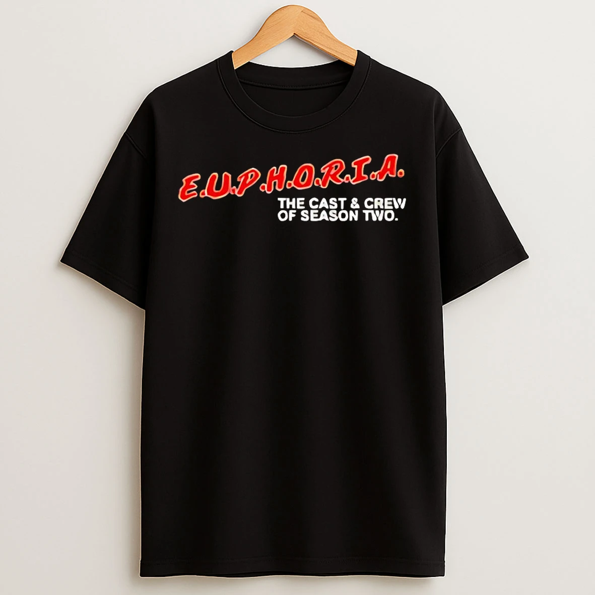 Classic Euphoria The Cast And Crew Of Season Two T Shirts