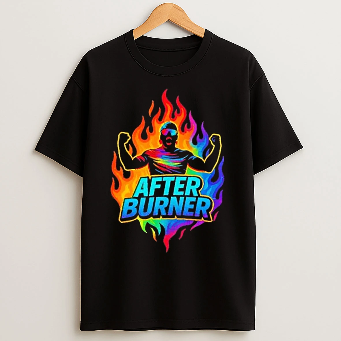 Classic Evan Golden Afterburner T Shirts