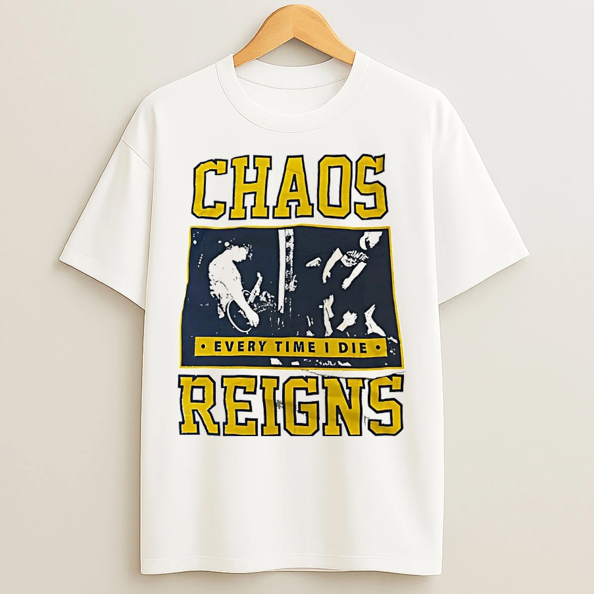 Classic Every Time I Die Chaos Reigns T Shirts