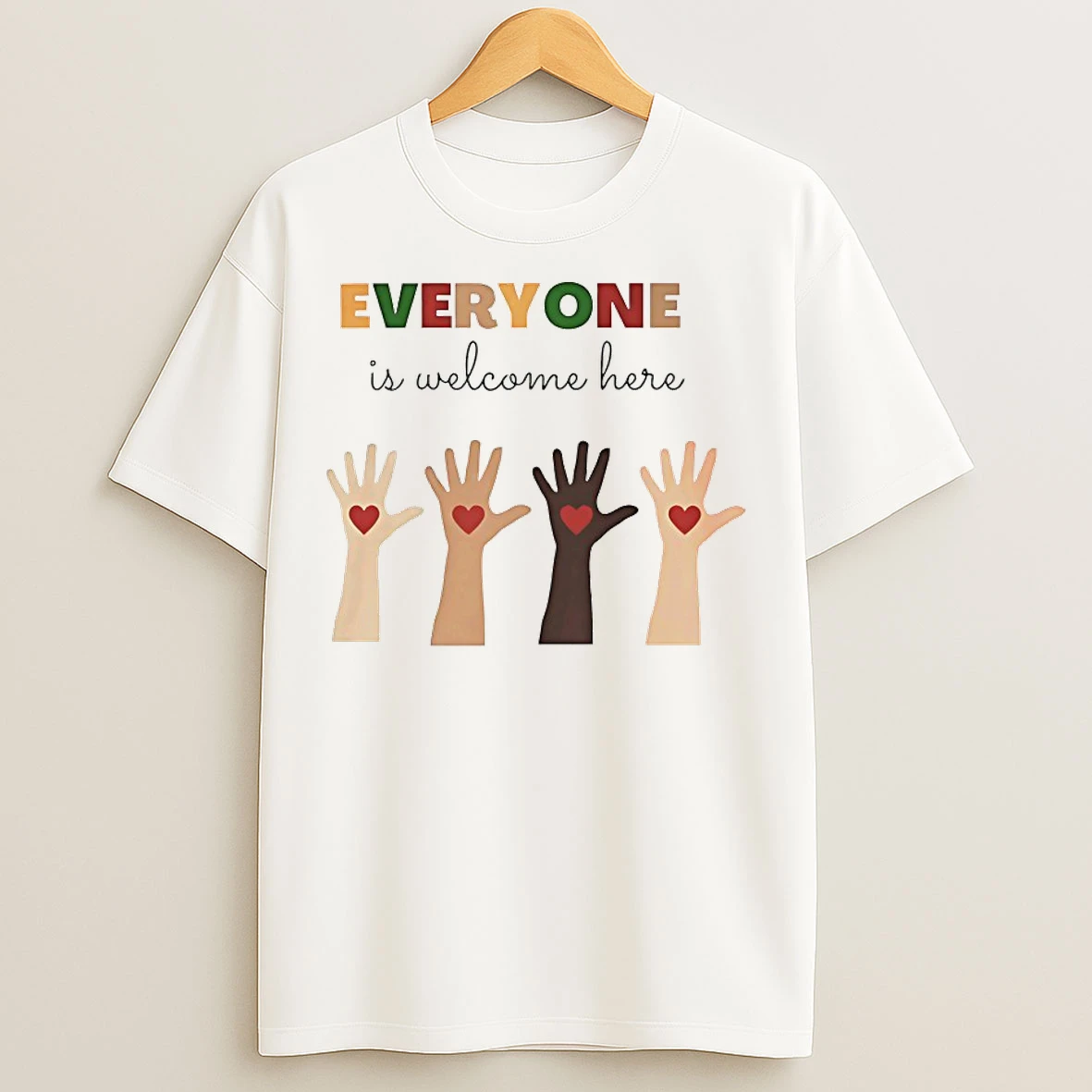 Classic Everyone Is Welcome Here T Shirts