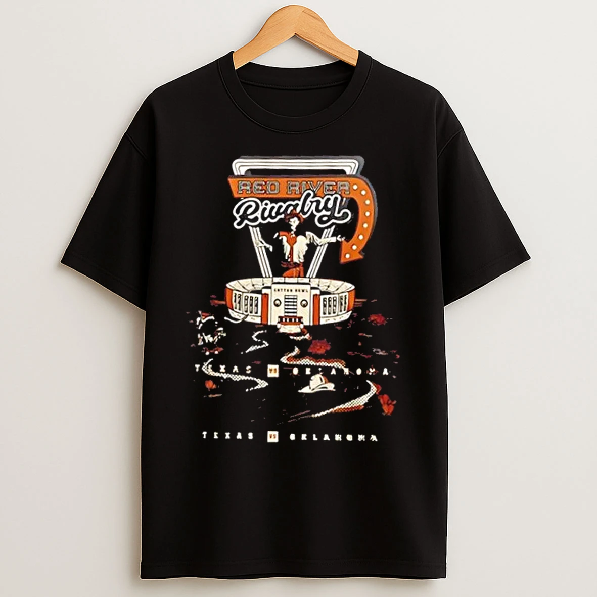 Classic Exclusive Texas Longhorns Cotton Bowl Stadium T Shirts