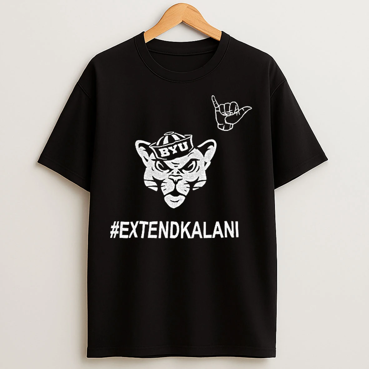 Classic Extendkalani Cosmo The Cougar Byu Cougars Football Logo T Shirts