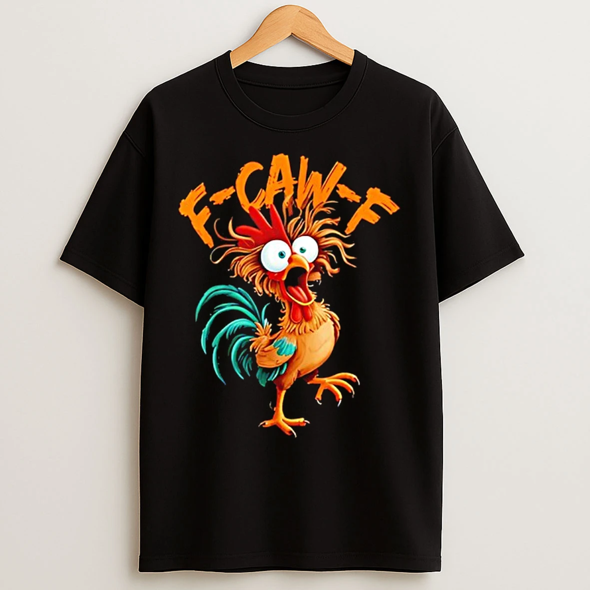 Classic F Caw F Rooster Funny Bird Chicken Whisperer Fawk T Shirts