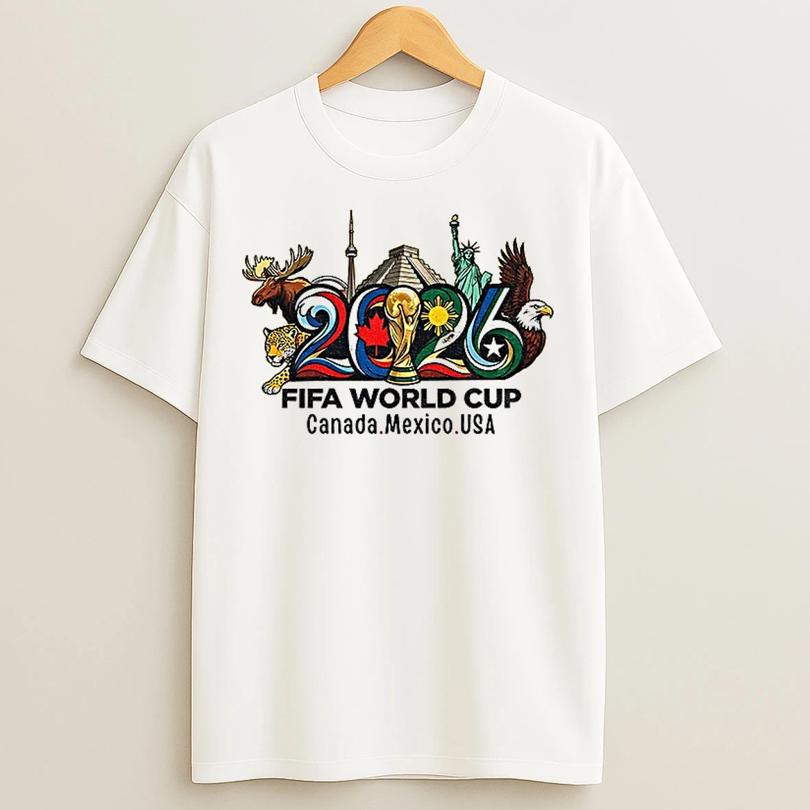 Classic Fifa World Cup 2026 Canada Mexico Usa T Shirts