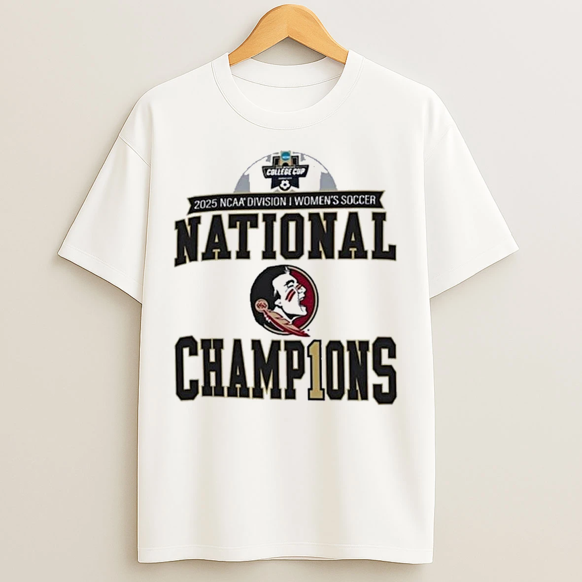Classic Fsu 2025 Ncaa Di Womens Soccer National Champions T Shirts