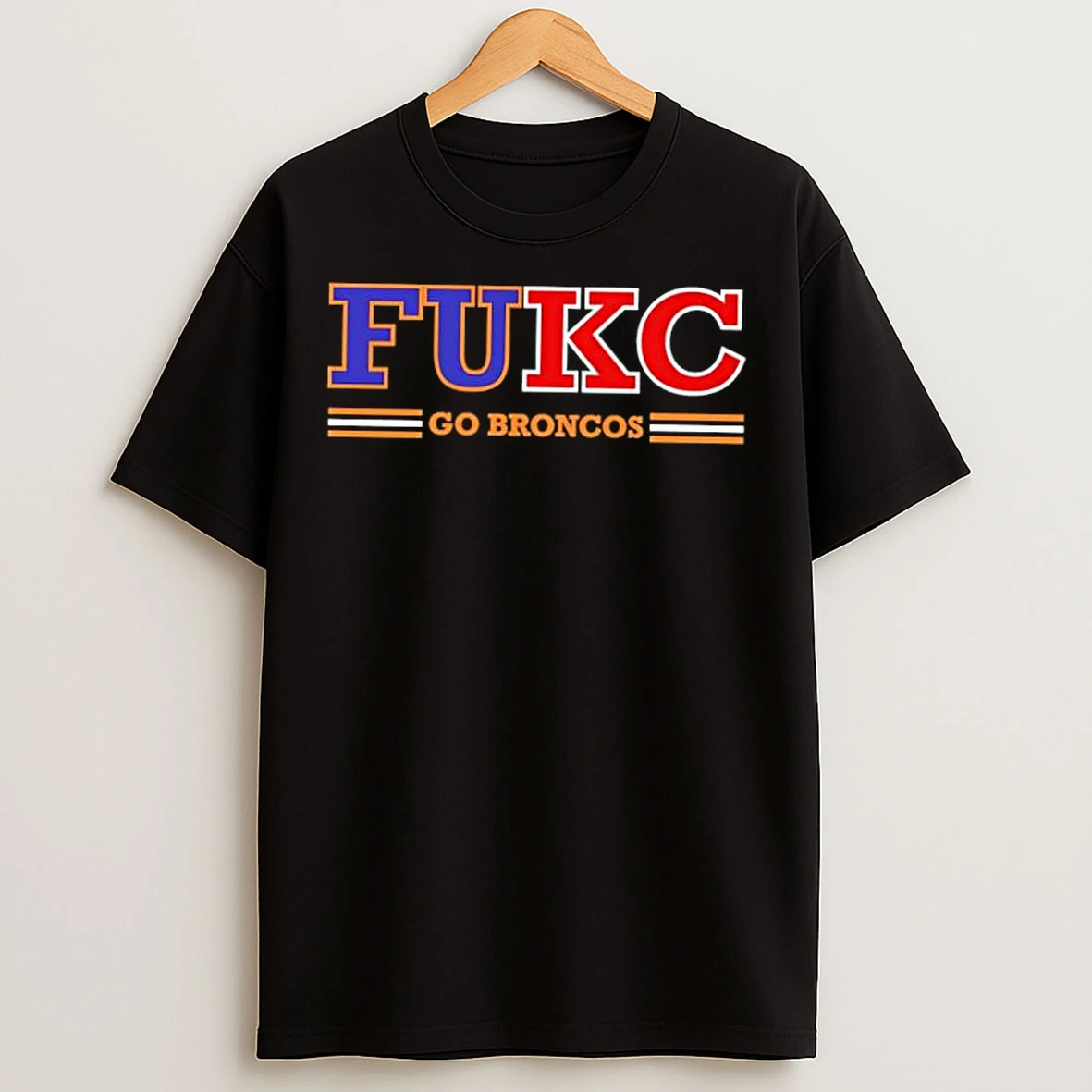 Classic Fukc Broncos Denver Football Anti Chiefs T Shirts