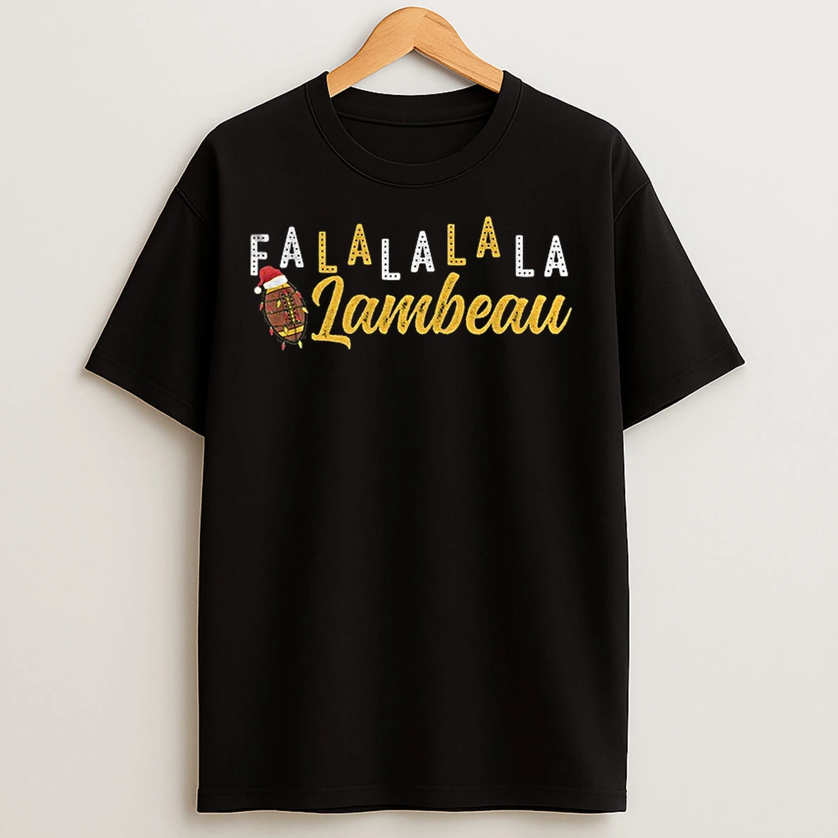 Classic Fa La La La La Lambeau Green Bay Packers Christmas T Shirts