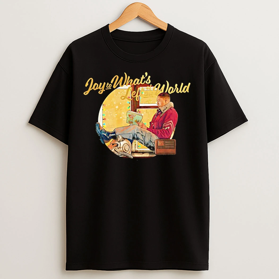 Classic Fallout Maximus Joy To Whats Left Of The World Merry Christmas T Shirts