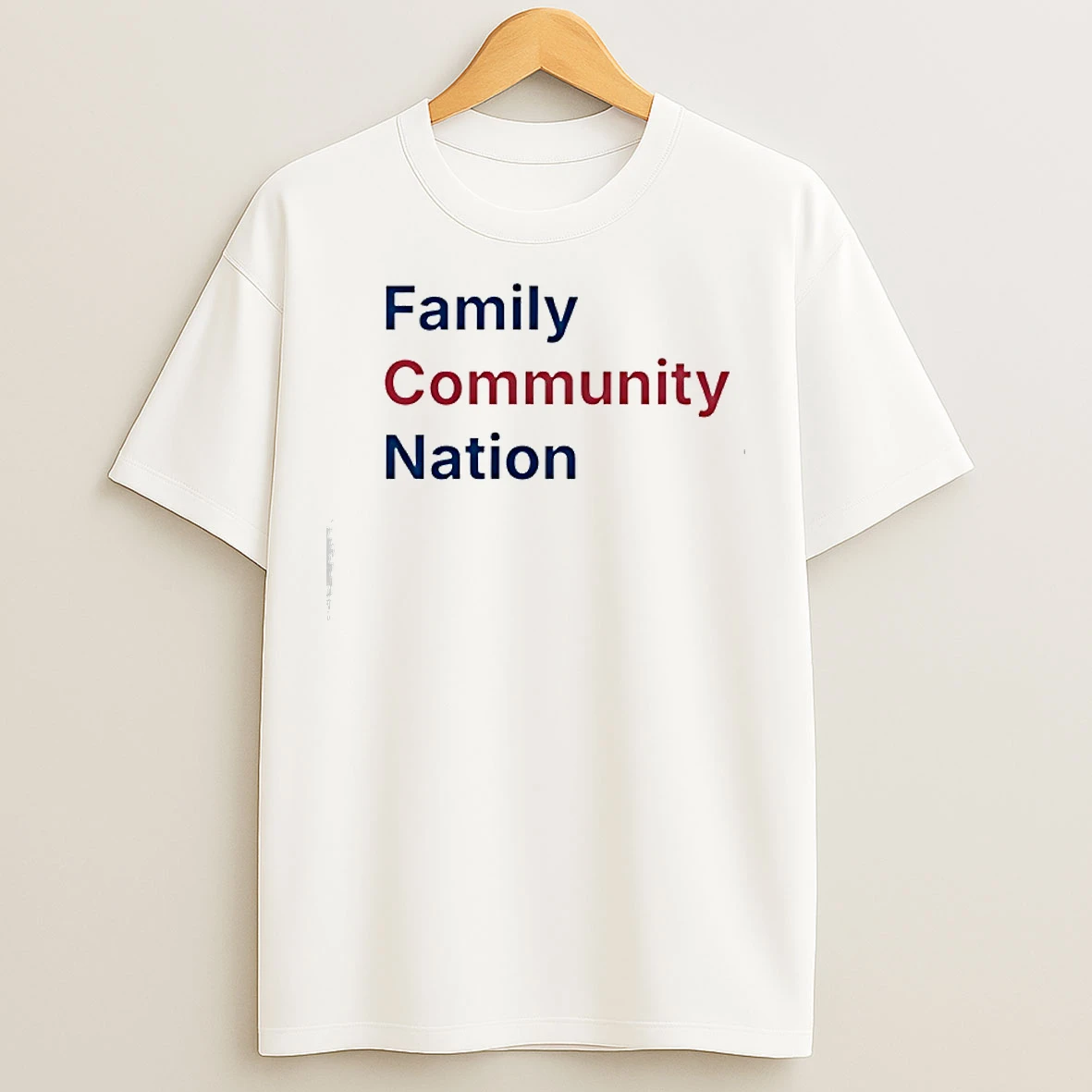 Classic Family Community Nation T Shirts