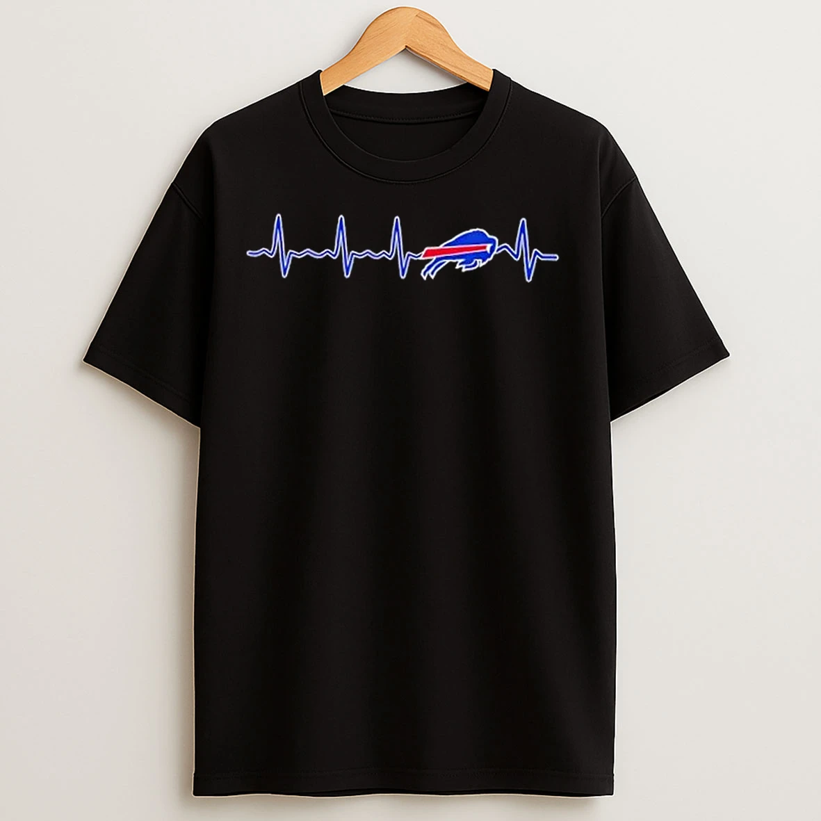 Classic Fans Heartbeat Love Buffalo Bills Football T Shirts