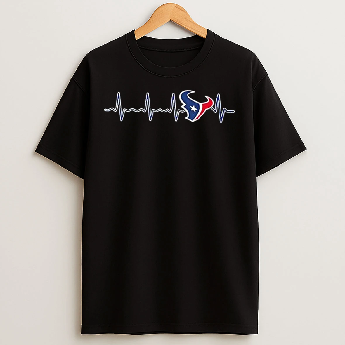 Classic Fans Heartbeat Love Houston Texans Football T Shirts