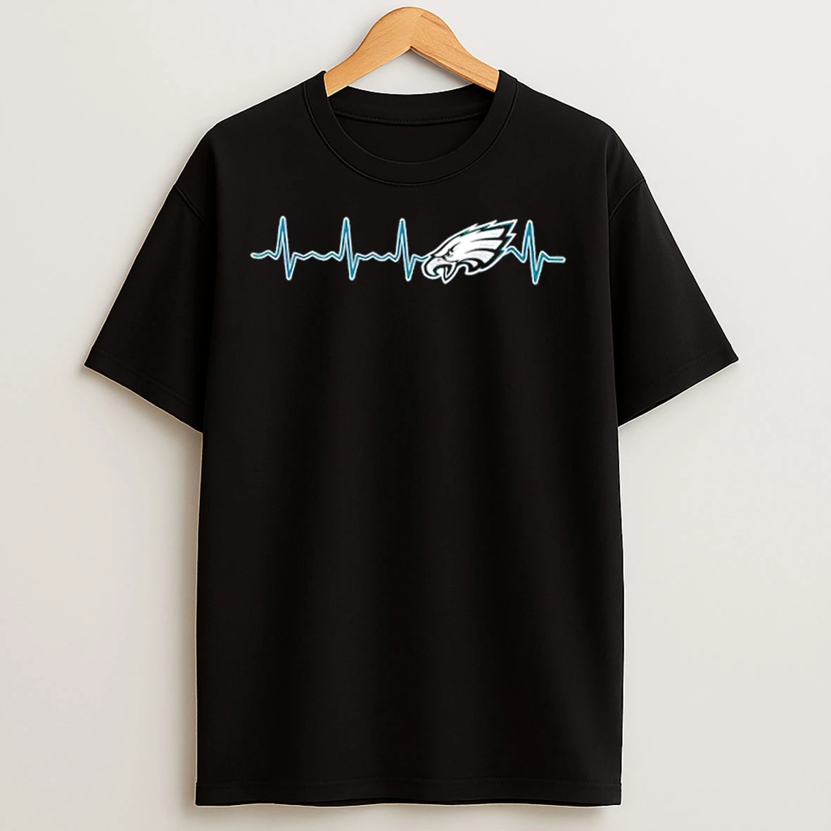 Classic Fans Heartbeat Love Philadelphia Eagles Football T Shirts