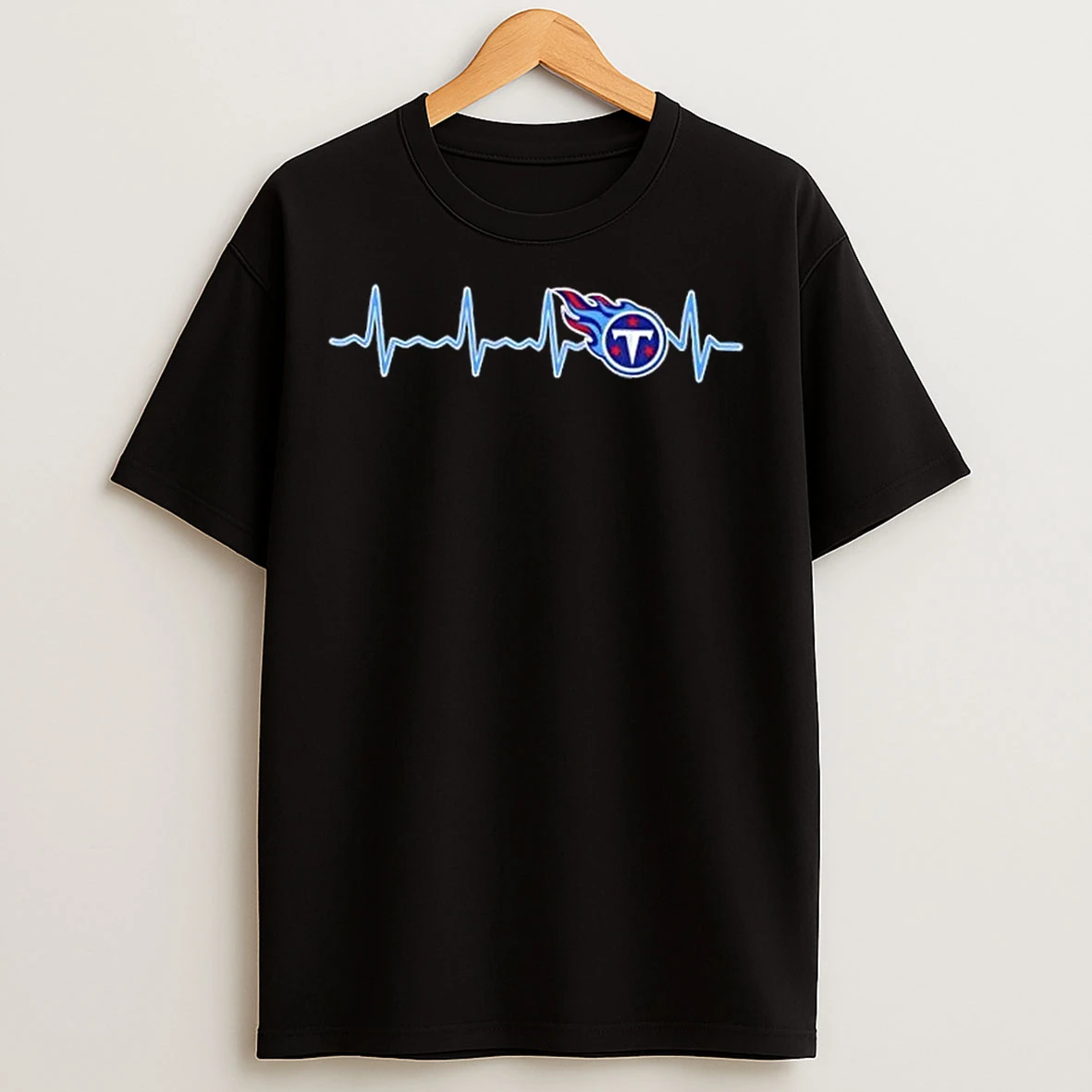 Classic Fans Heartbeat Love Tennessee Titans Football T Shirts