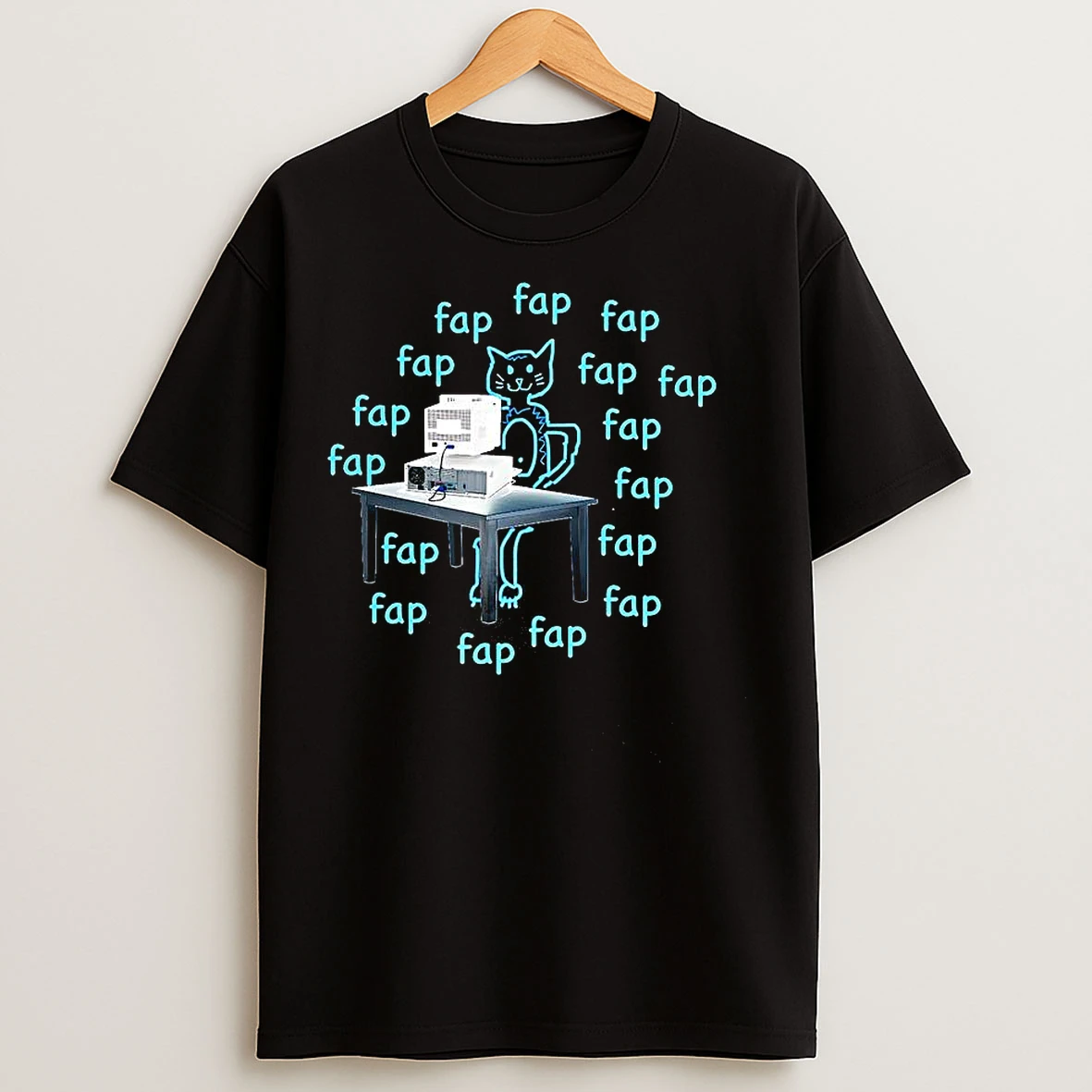 Classic Fap Fap Fap Cat T Shirts