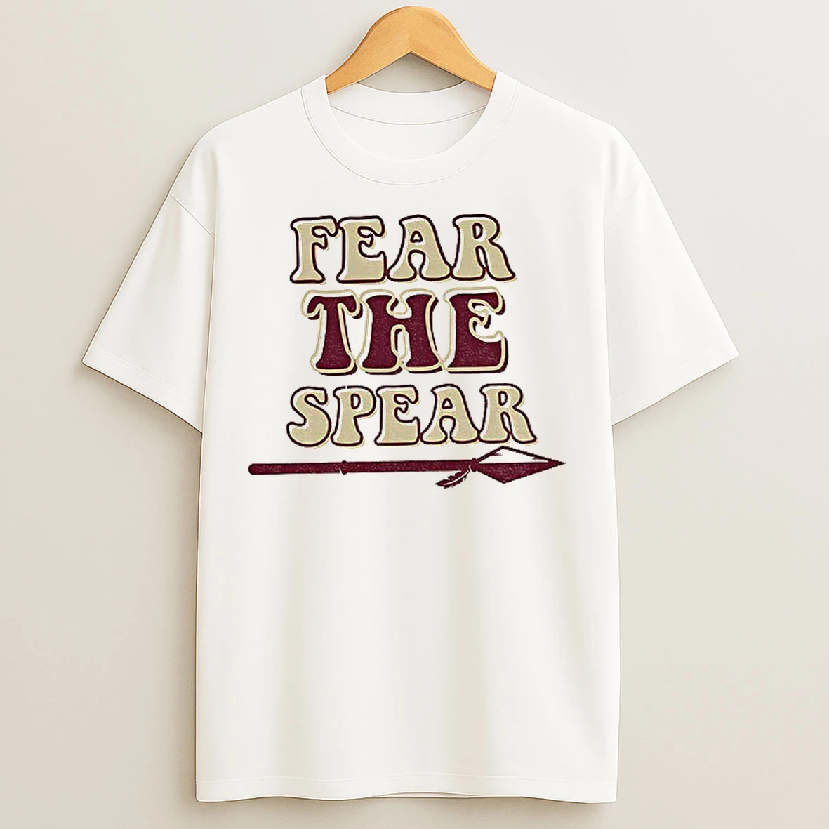 Classic Fear The Spear Florida State Seminoles Football T Shirts