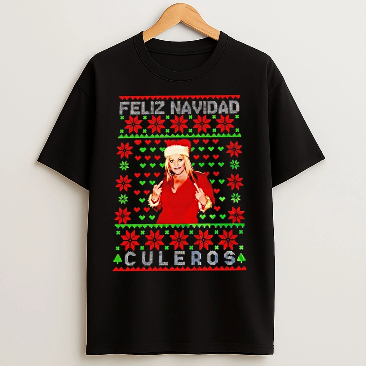 Classic Feliz Navidad Culeros Christmas T Shirts