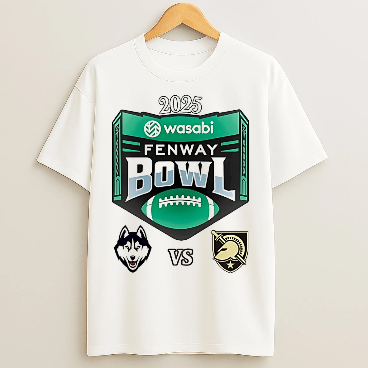 Classic Fenway Bowl 2025 Uconn Vs Army T Shirts