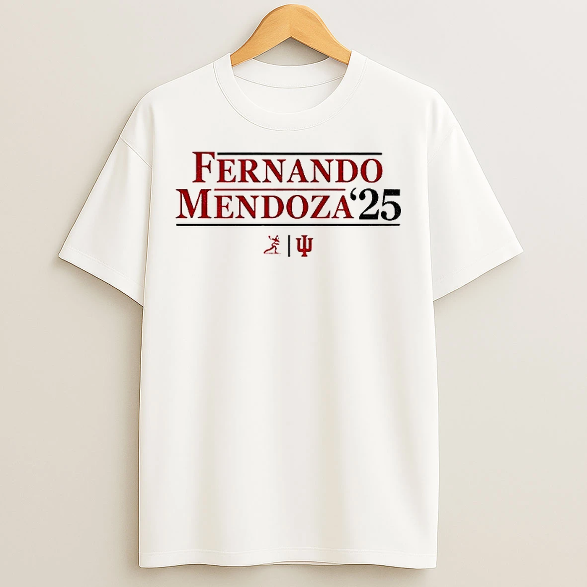 Classic Fernando Mendoza 2025 Heisman Indiana Football T Shirts
