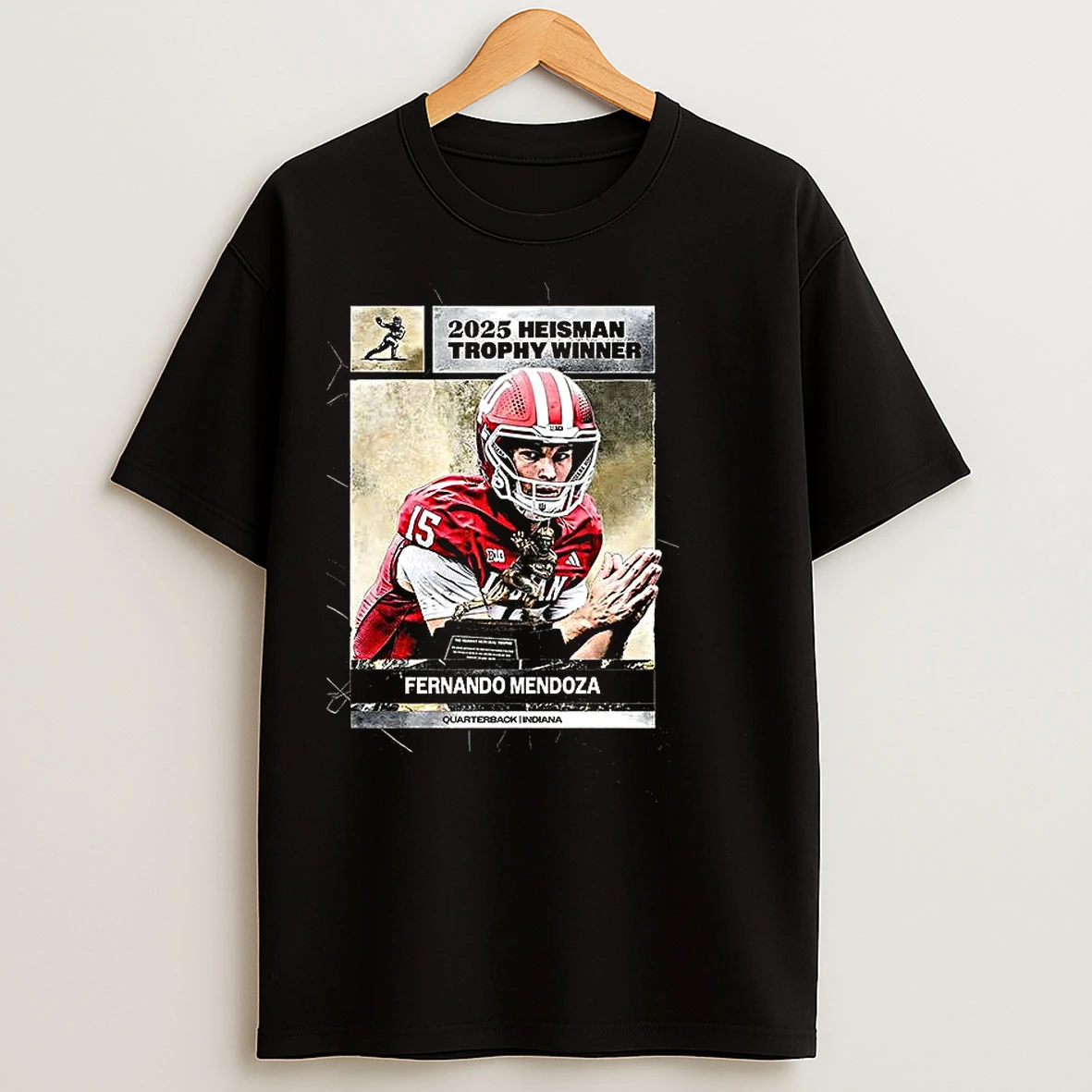 Classic Fernando Mendoza 2025 Heisman Trophy Indiana T Shirts