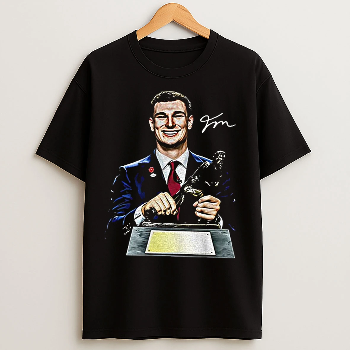 Classic Fernando Mendoza Heisman Signature T Shirts