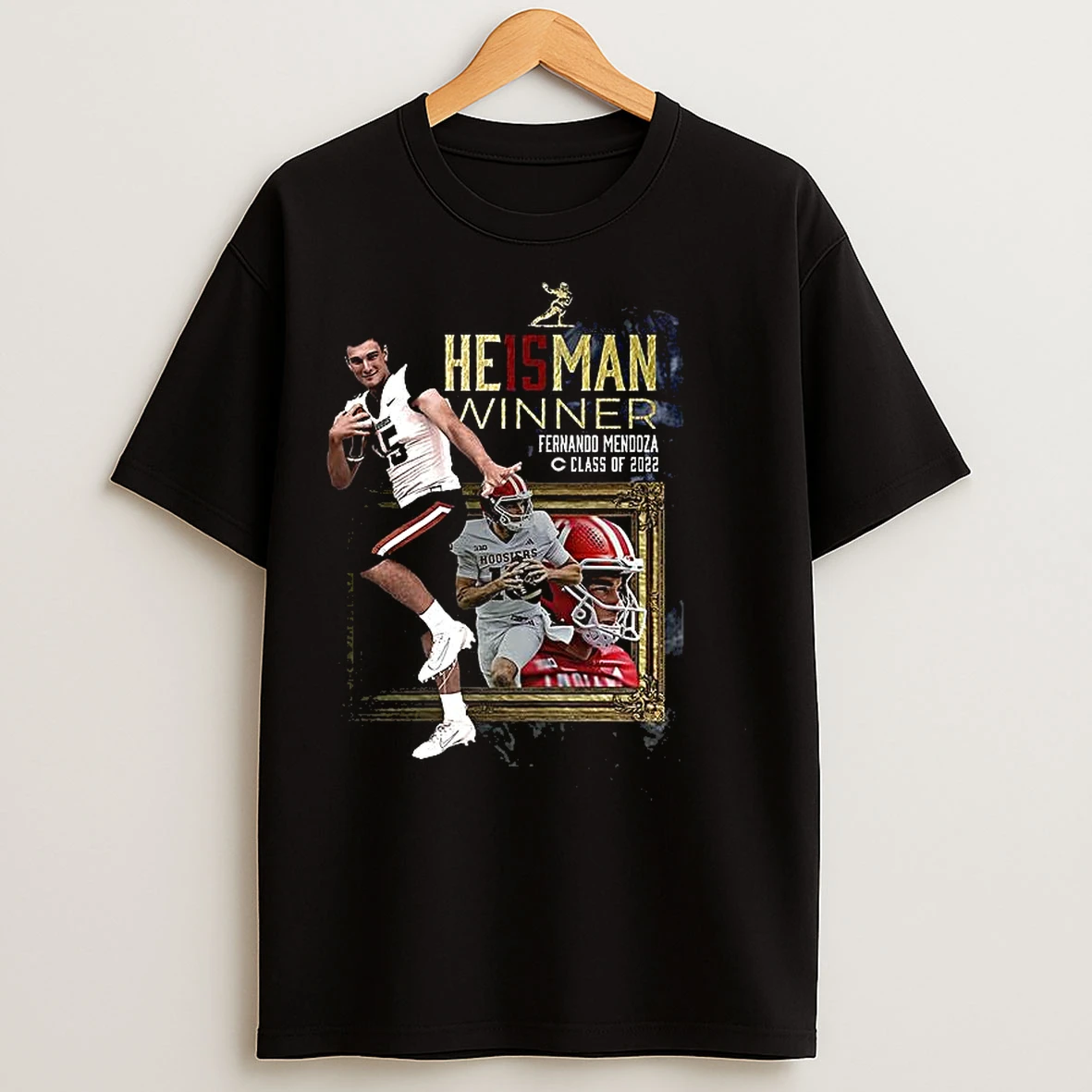 Classic Fernando Mendoza Heisman Winner Class Of 22 T Shirts