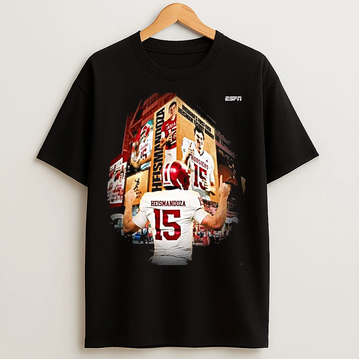 Classic Fernando Mendoza Iu Football 2025 Heisman Trophy Winner T Shirts