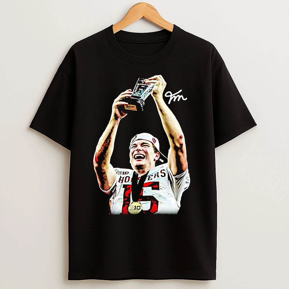 Classic Fernando Mendoza Indiana Hoosiers Mvp Signature T Shirts