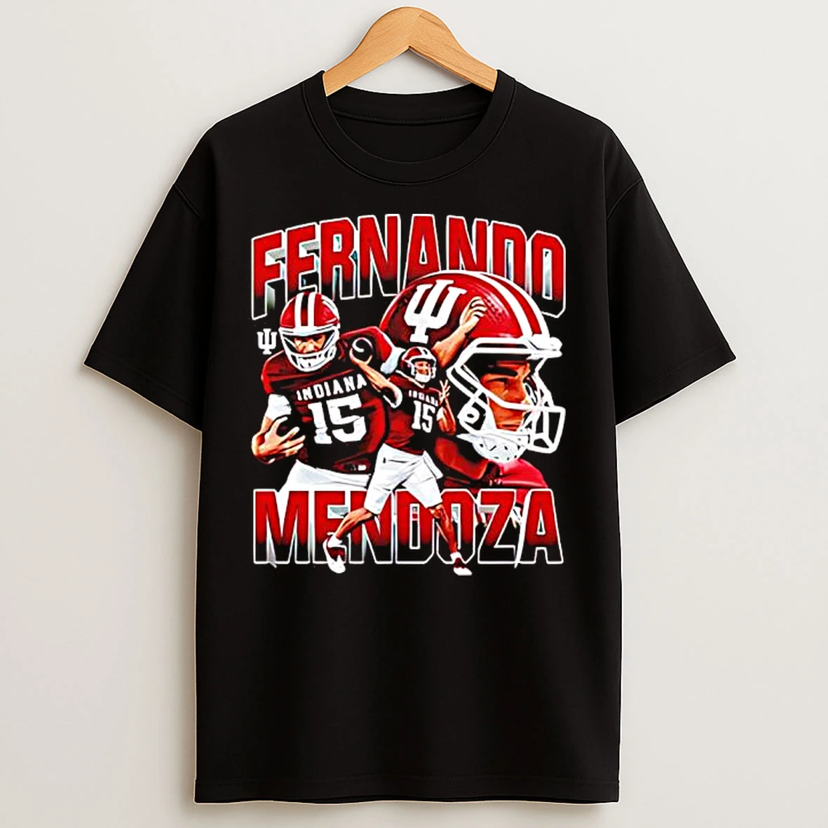 Classic Fernando Mendoza Indiana Hoosiers Football Commemorative T Shirts