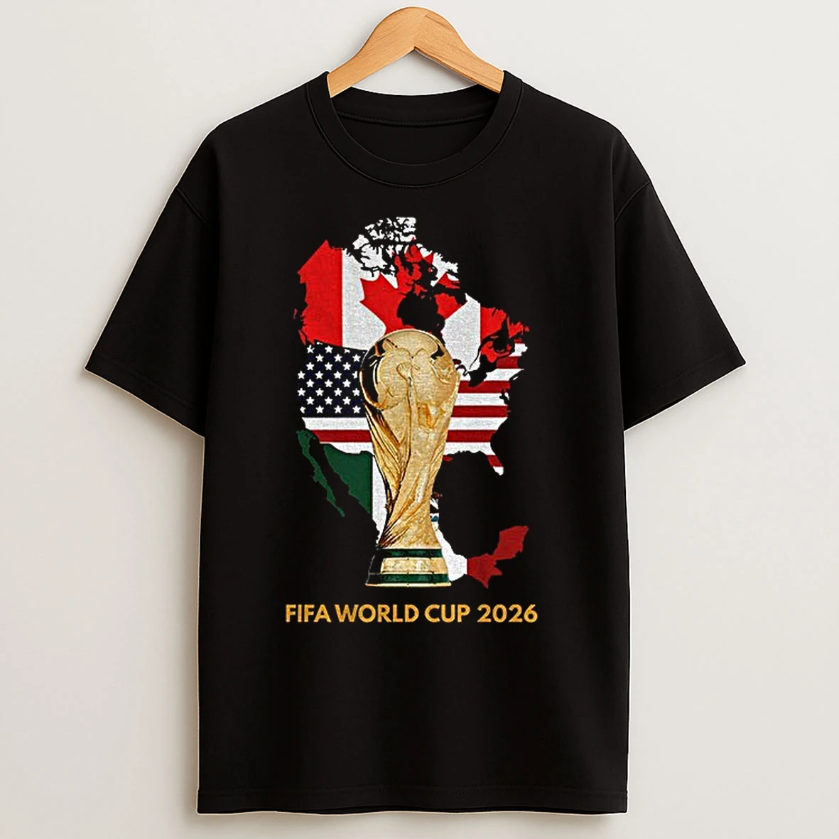 Classic Fifa World Cup 2026 Map T Shirts